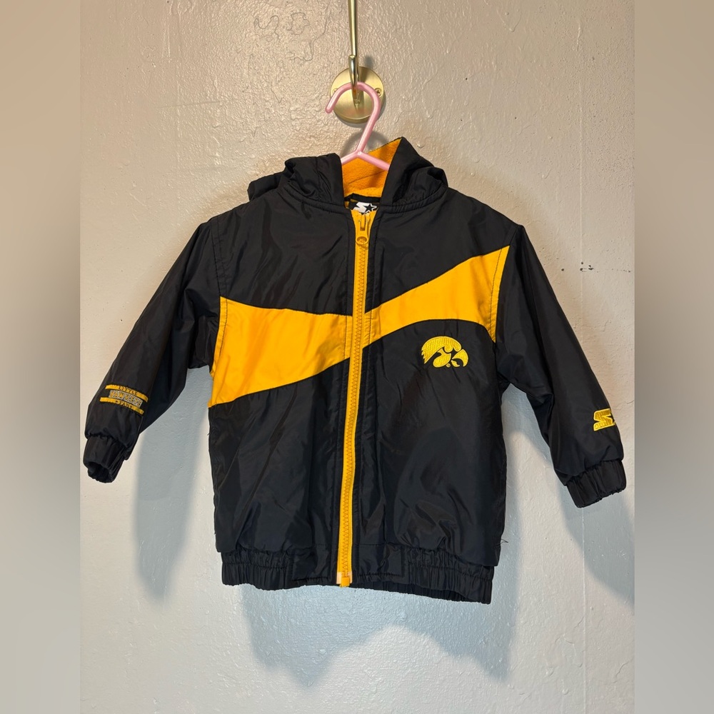 18 month University of Iowa Starter jacket